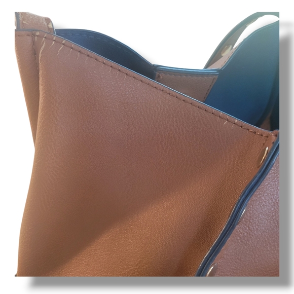 Big Buddha Tan Tote with Studded Trim - Picture 13 of 13
